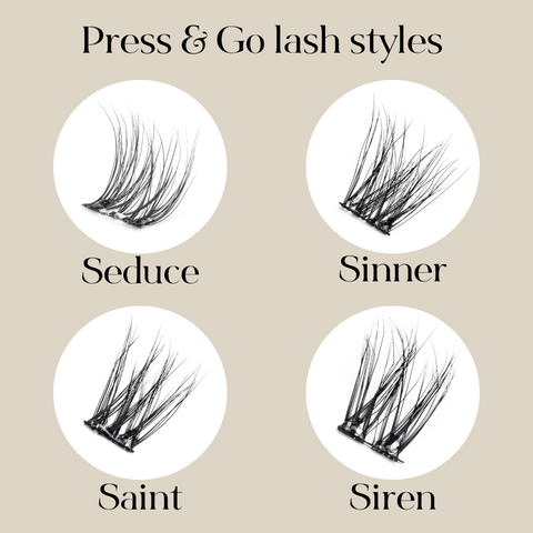 Sinner Press & Go Lash